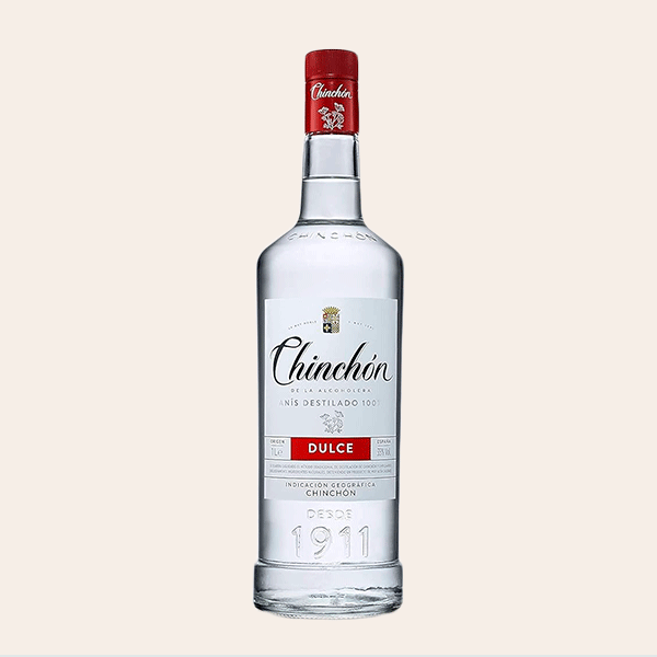 Botella de anís dulce Chinchón