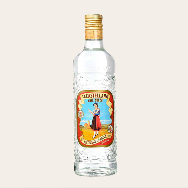Botella de anís dulce La Castellana