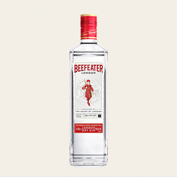 Botella de ginebra Beefeater London Dry