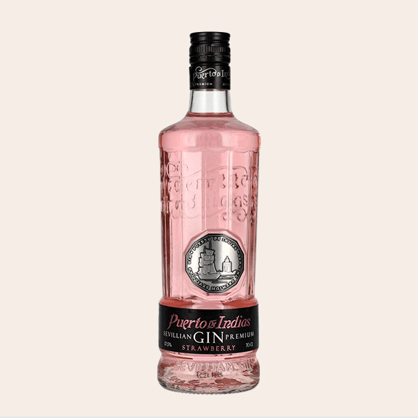 Botella de ginebra Puerto de Indias Strawberry