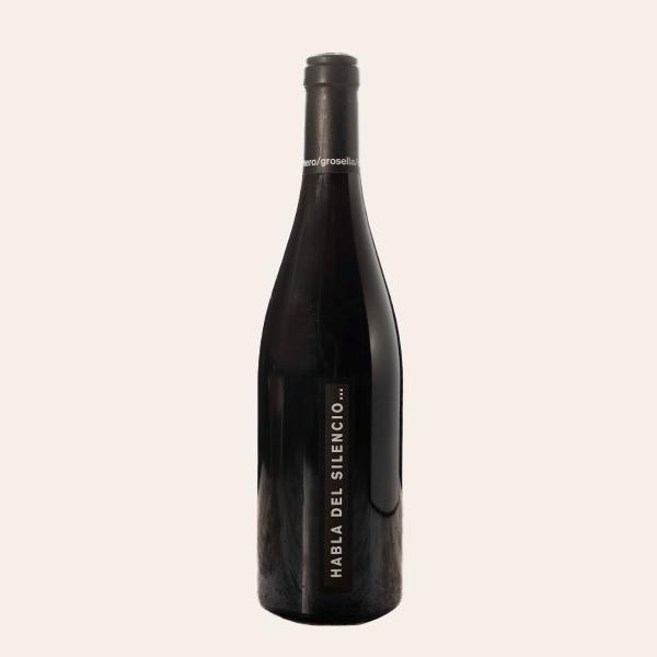 Botella de vino tinto Habla del Silencio