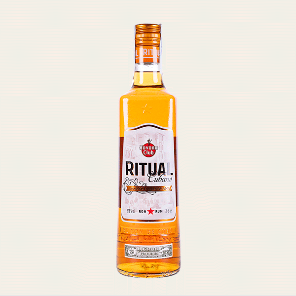 Botella de Ron Havana Club Ritual Cubano