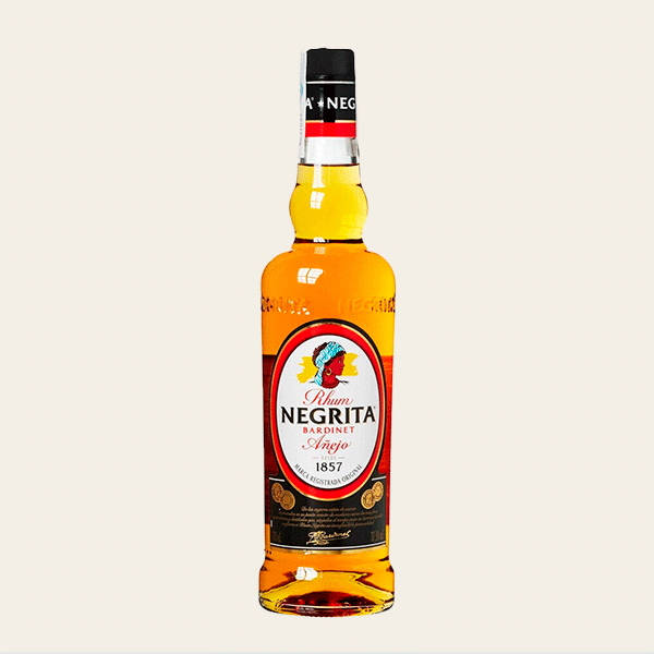 Botella de Ron Negrita Bardinet Añejo
