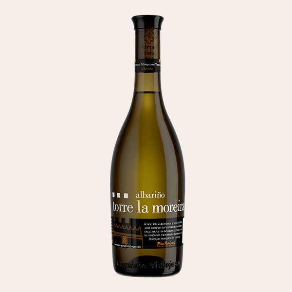 Botella de vino Albariño Torre la Moreira