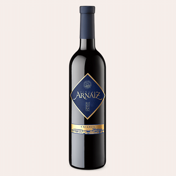 Botella de vino Arnaiz Ribera del Duero Crianza