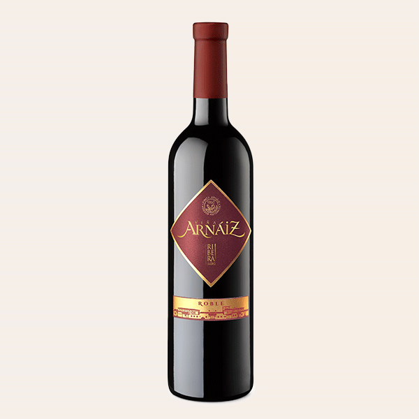 Botella de vino Arnaiz Ribera del Duero Roble