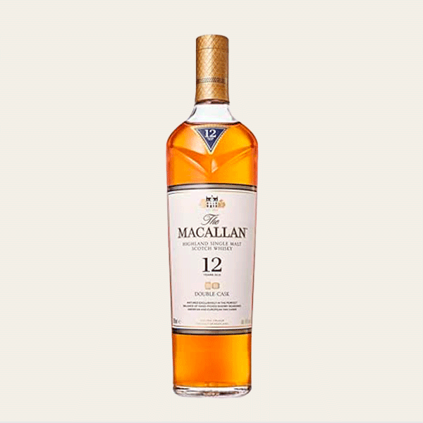 Botella de Macallan 12 años Highland Single Malt