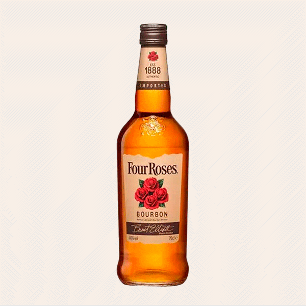 Botella de bourbon Four Roses