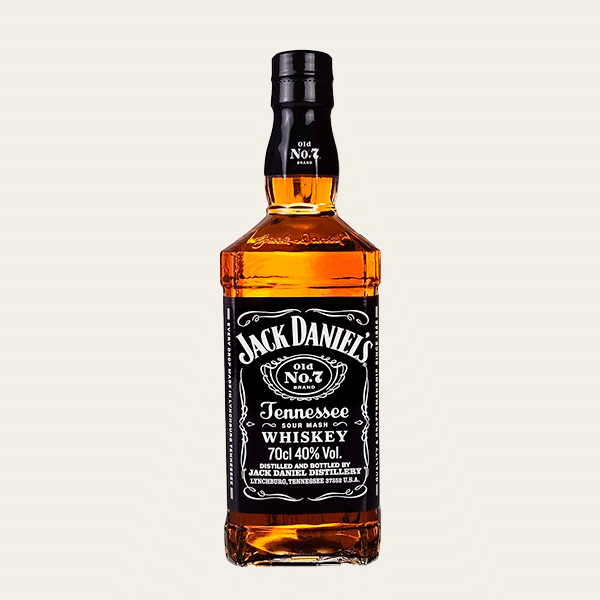 Botella de whisky Jack Daniel's Old No. 7 Tennessee