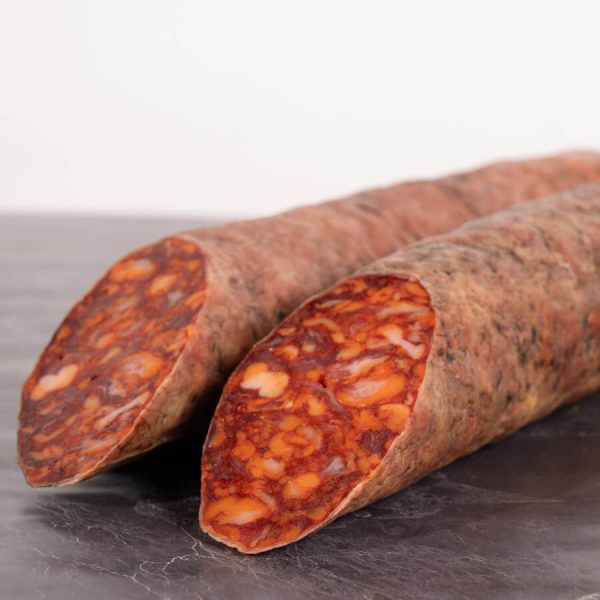 Chorizo cular en pieza entera del Museo del Jamón