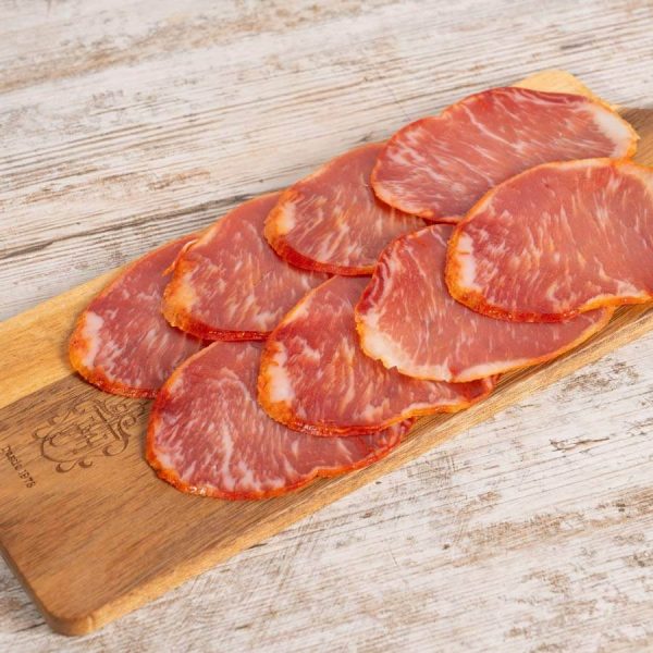 Iberian Bellota Loin sliced from Museo del Jamón